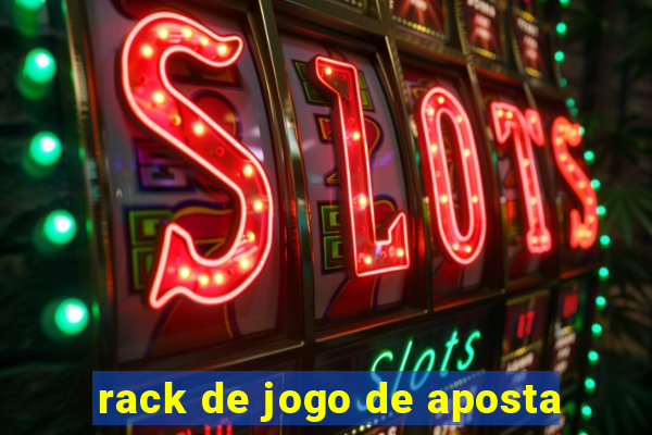 rack de jogo de aposta